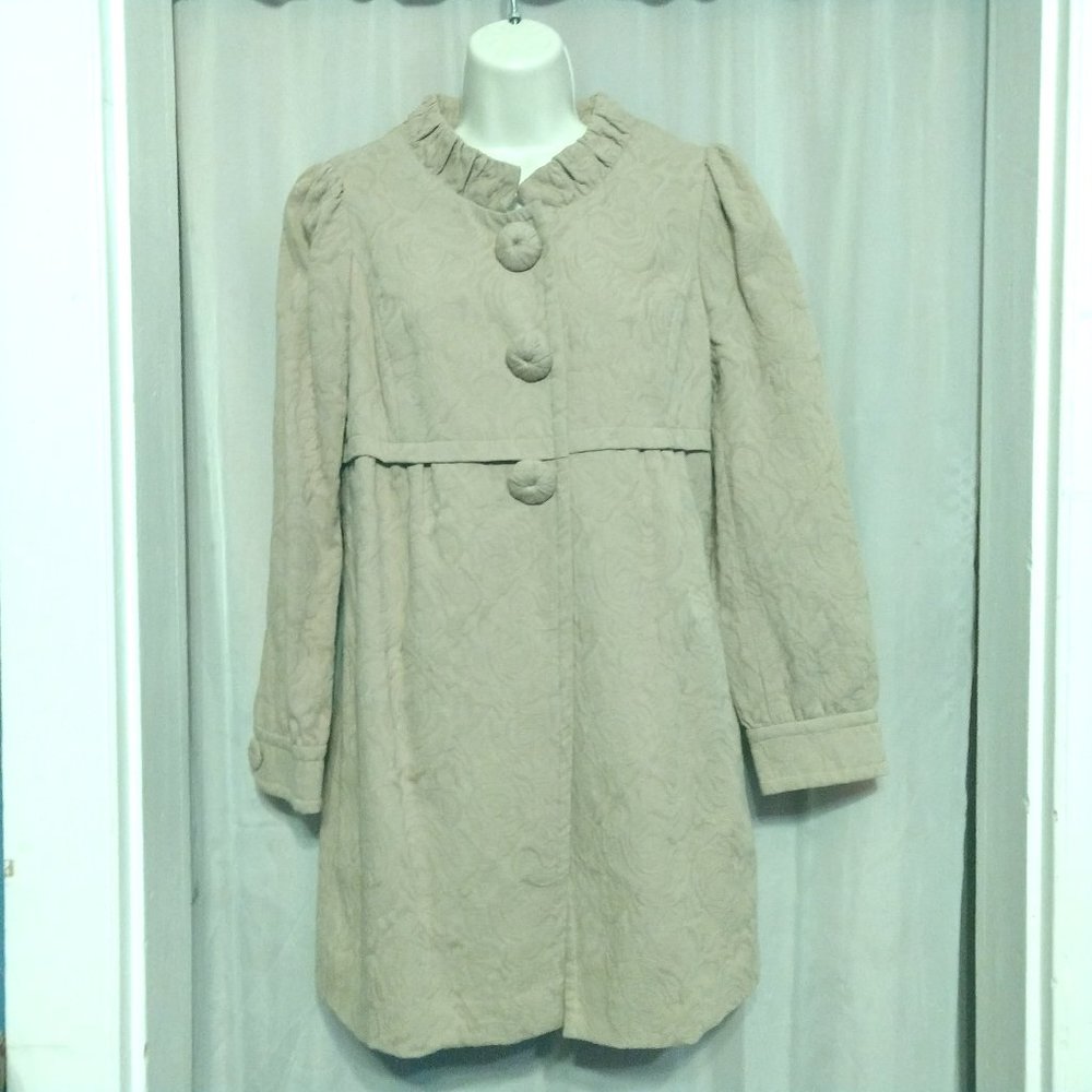 Forever Embroidered Cotton Jacket Empire Waist